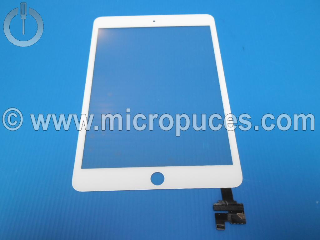 Vitre tactile blanche complte NEUVE pour iPad mini 3 a1600
