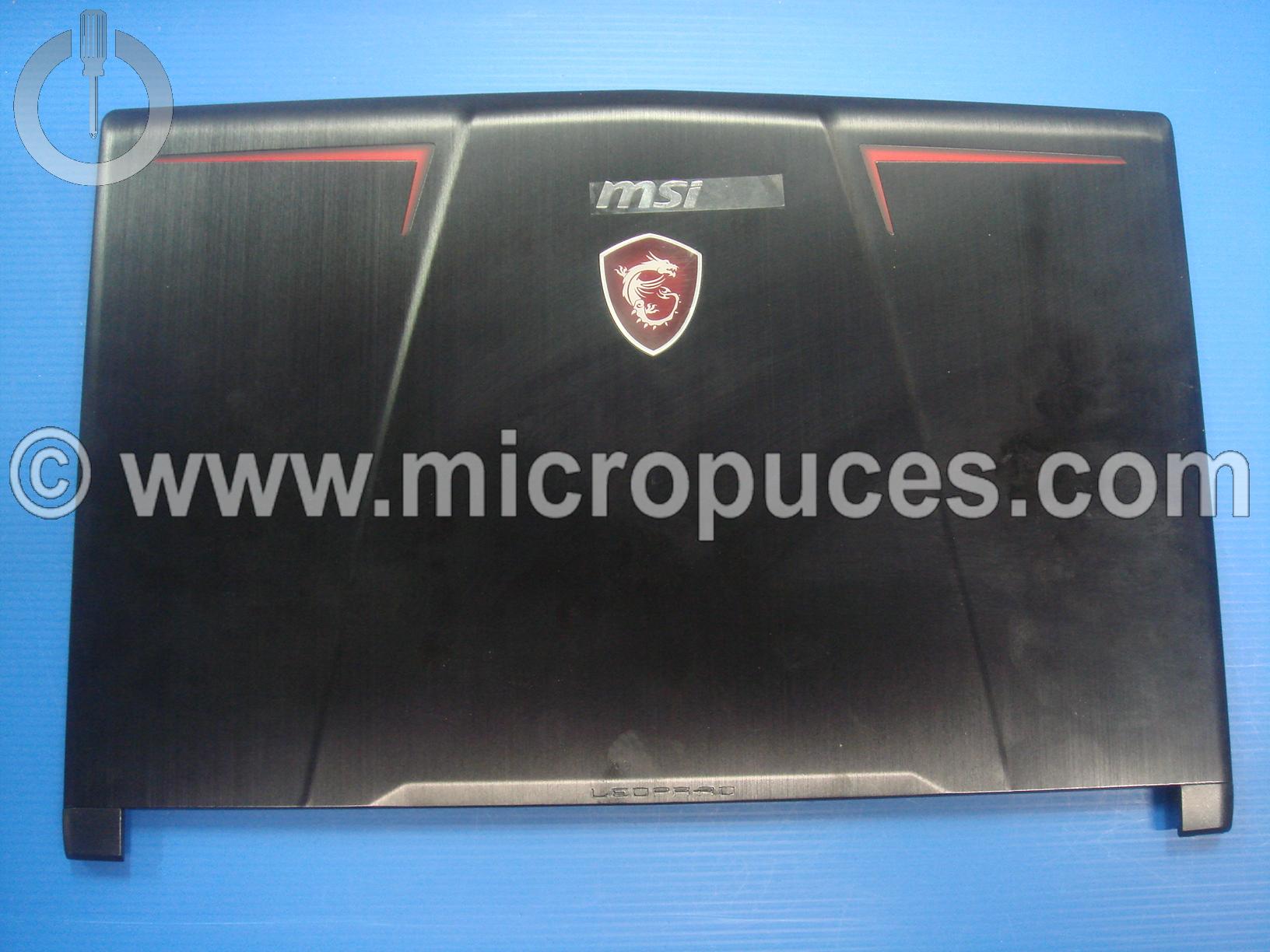 Plasturgie d'cran pour MSI GP63 version 2