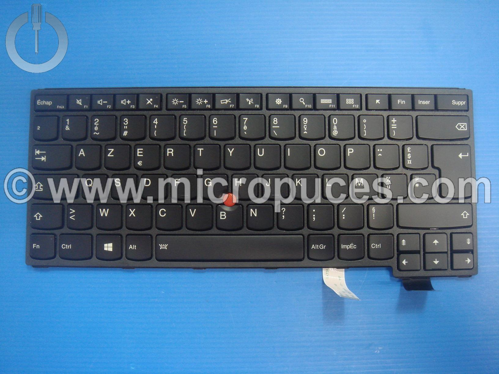 Clavier AZERTY pour LENOVO Yoga 460 Thinkpad