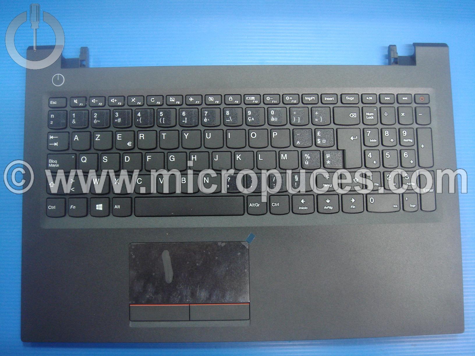 Clavier AZERTY + top cover pour LENOVO Ideapad V510-15