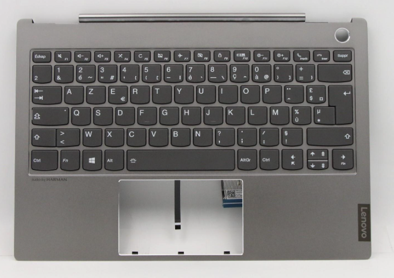 Clavier + plasturgie de dessus pour Lenovo ThinkBook 13s