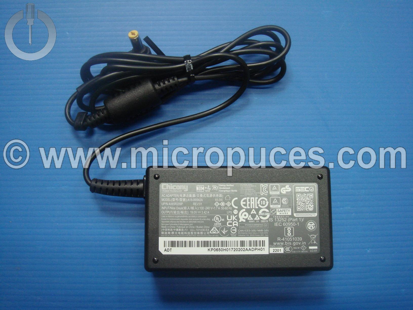 Chargeur pour Acer Veriton VN6680G