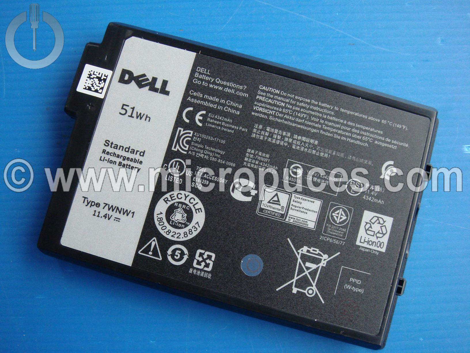 Batterie pour DELL Latitude 5420 Rugged