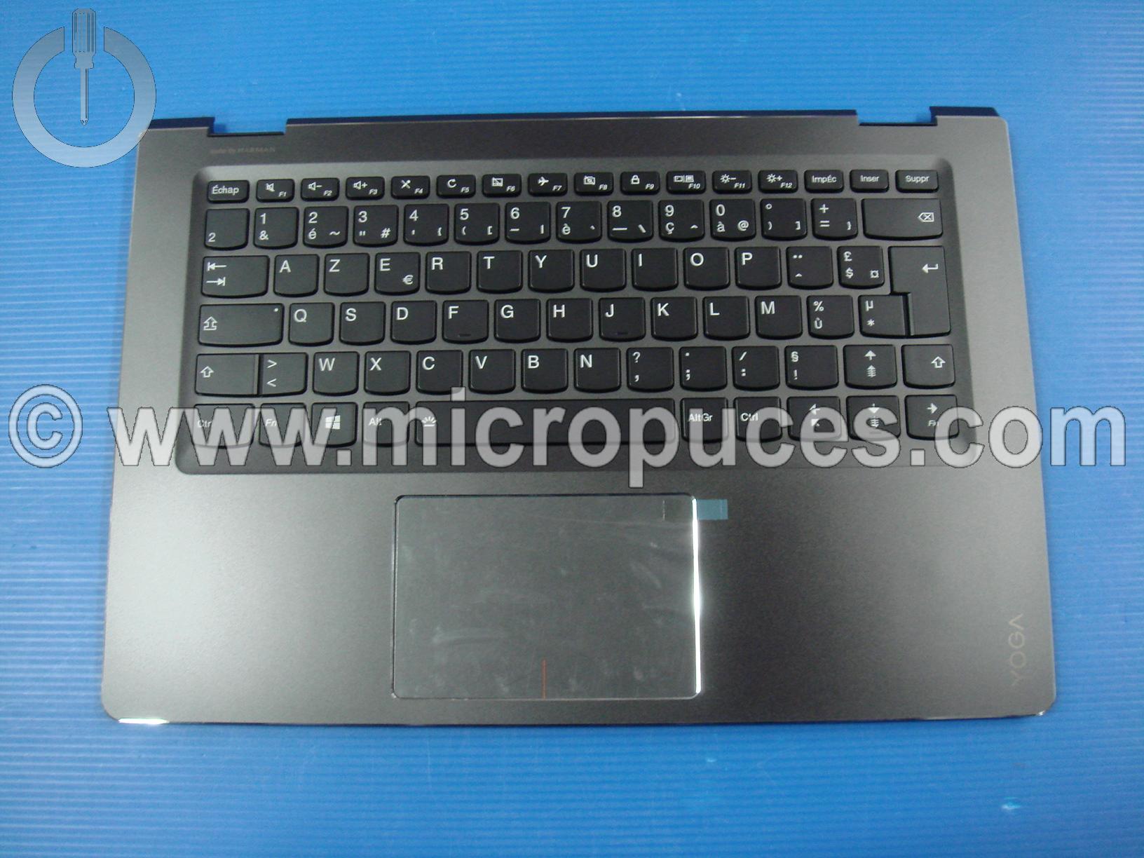 Clavier + plasturgie de dessus pour LENOVO Yoga 510-14 rtro clair