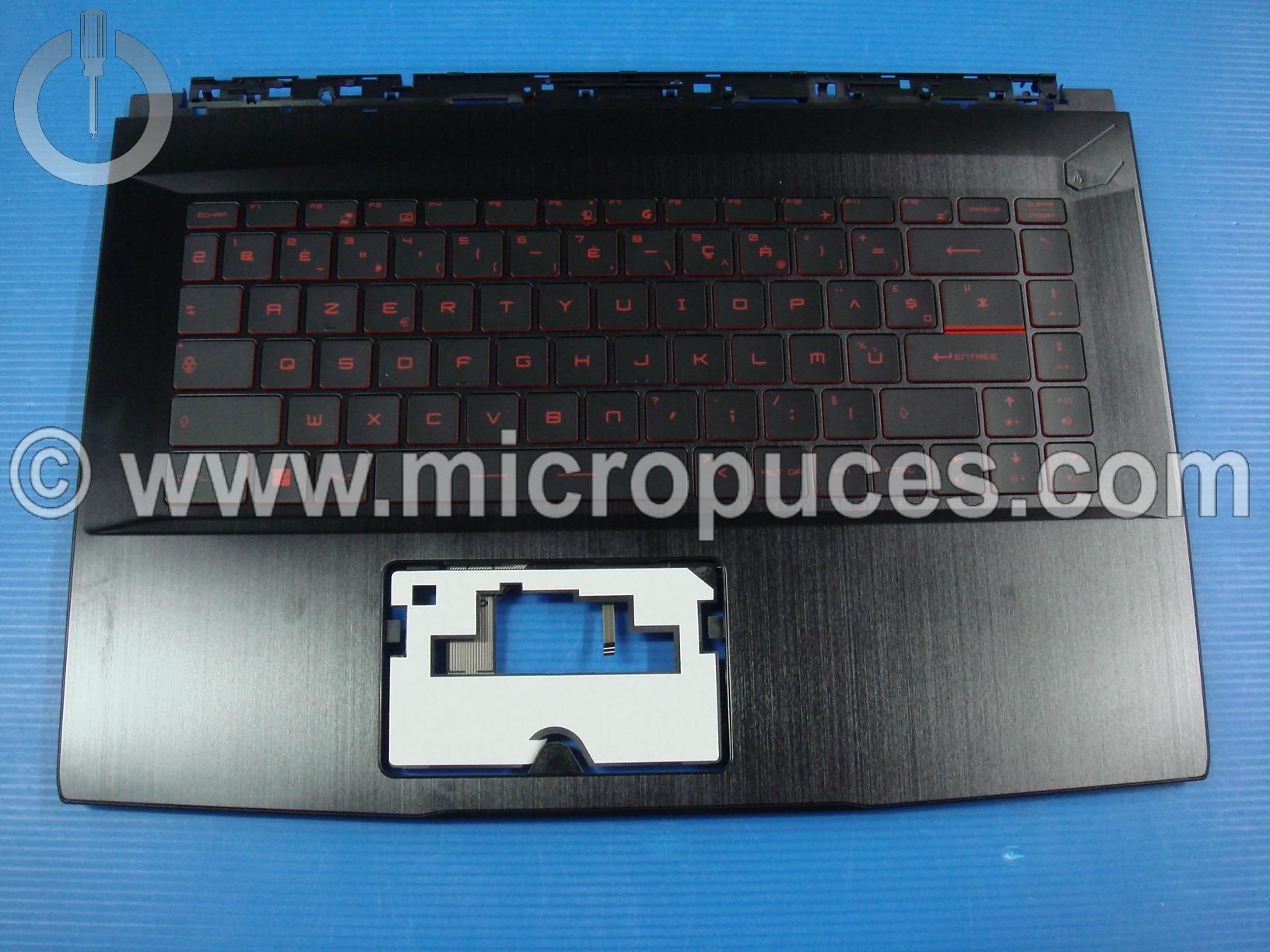 Clavier + plasturgie du dessus pour MSI GF65