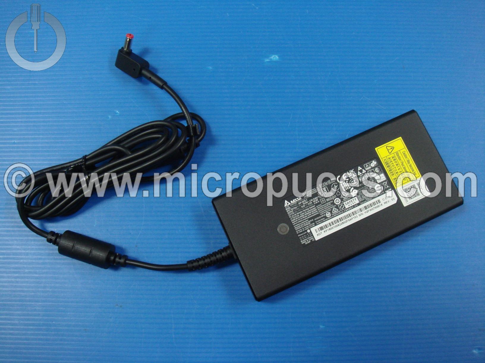 Chargeur 180W et 19.5V pour Acer Nitro AN515-45