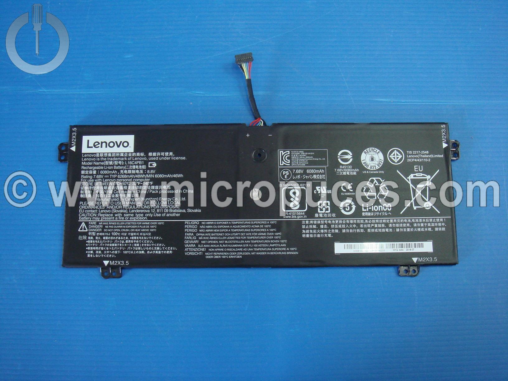 Batterie pour Lenovo Yoga 730-13IKB