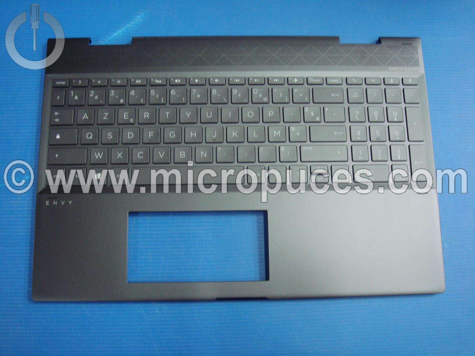 Clavier + plasturgie marron pour HP Envy 15-CN avec rtro clairage