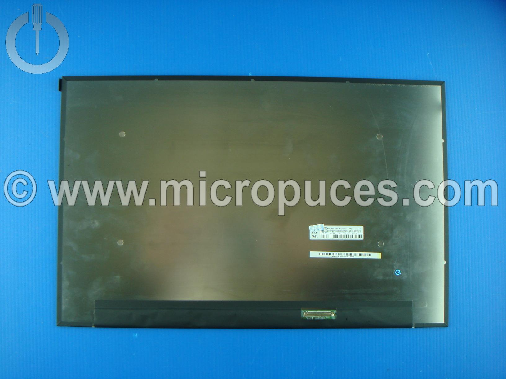 Ecran 16" QHD 2560x1600 40 pin