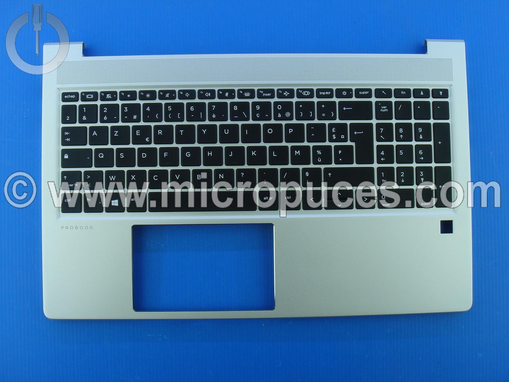 Clavier + plasturgie pour HP Probook 450 G8 rtro clair