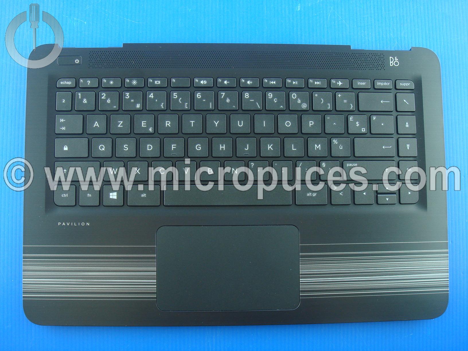 Clavier + plasturgie de dessus pour HP Pavilion 14-AL