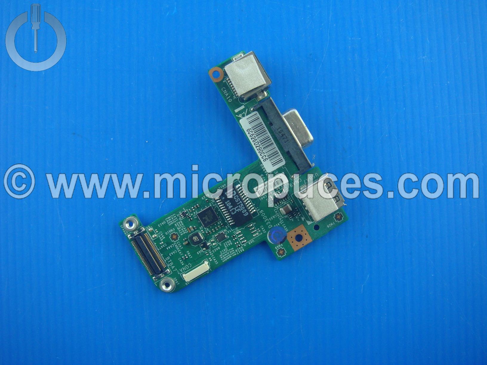 Carte fille RJ45 + VGA + USB pour MSI FX700