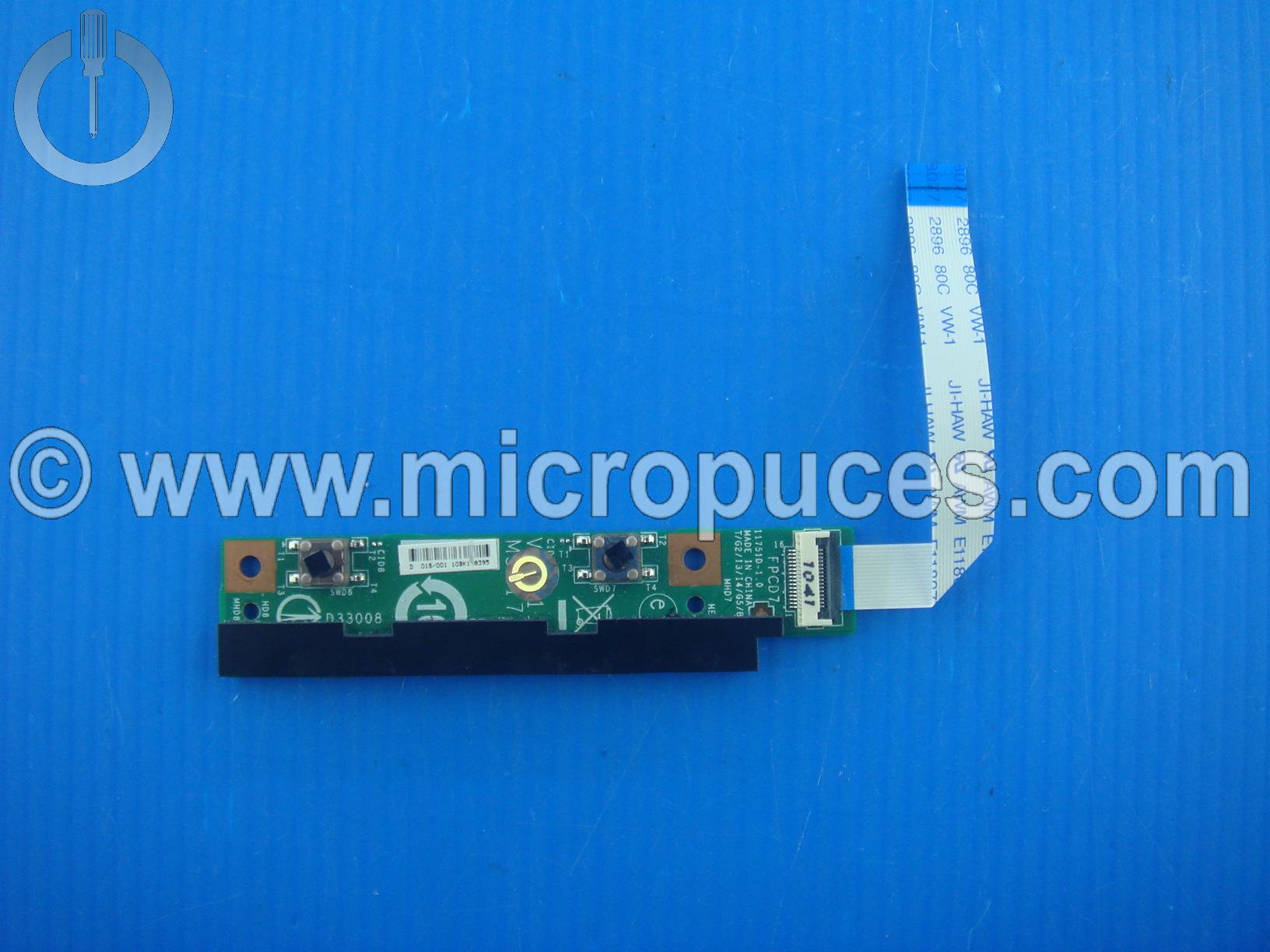 Carte fille boutons clic pour MSI FX700