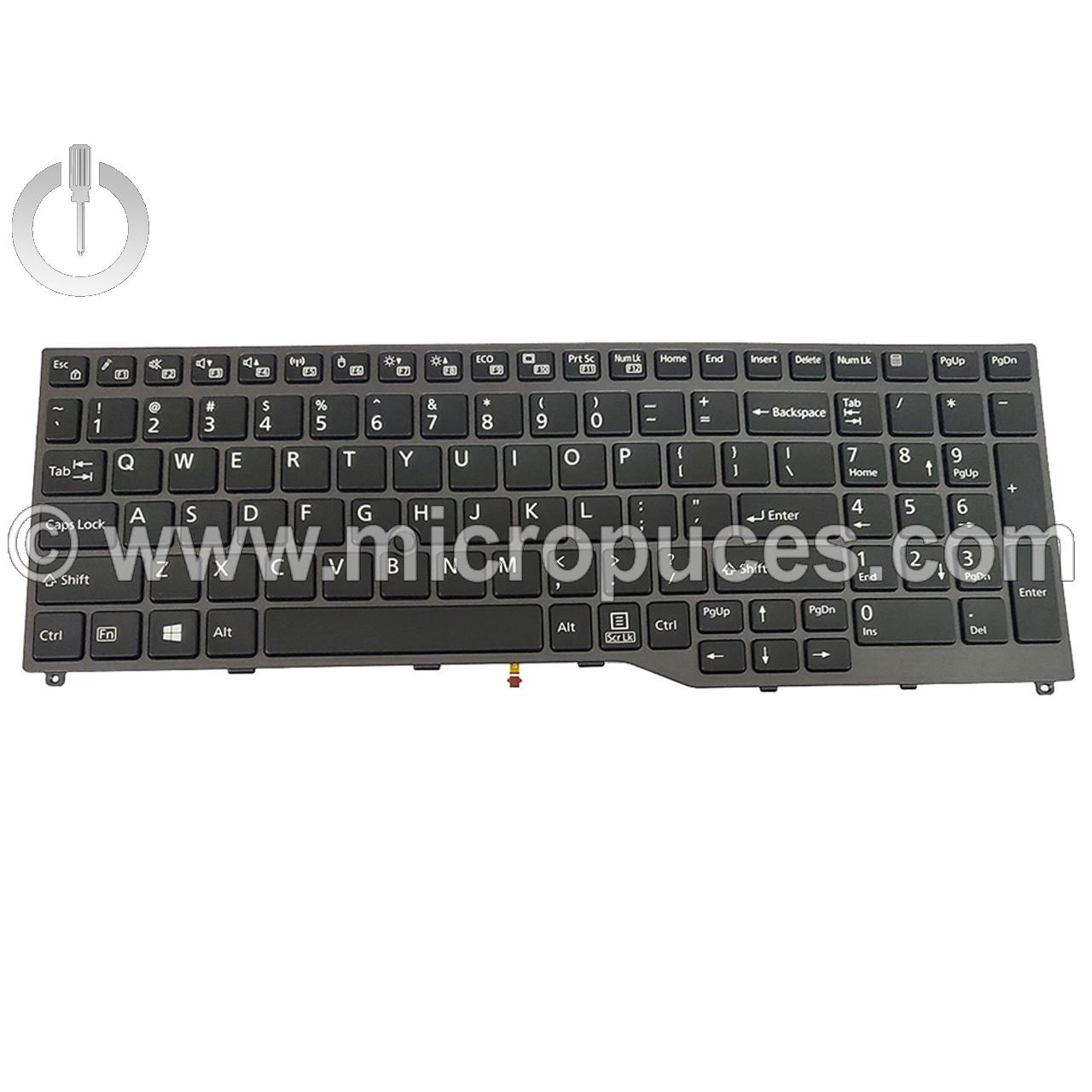 Clavier non rtroclair pour Fujitsu E5510