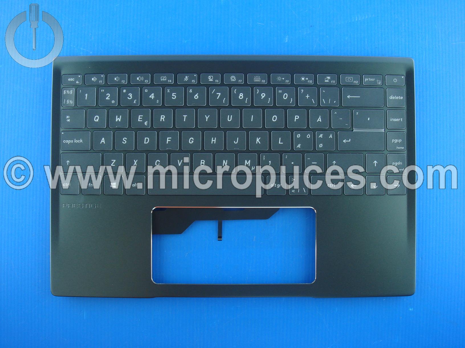 Clavier + plasturgie pour MSI Prestige 14 A10SC QWERTY