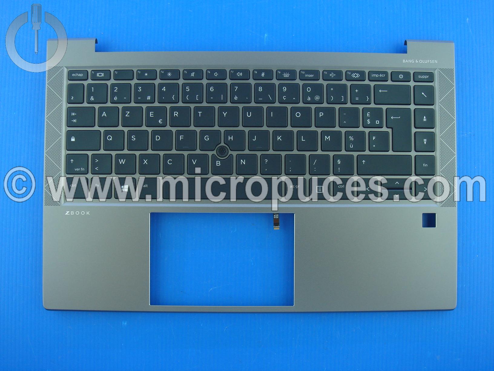 Clavier + plasturgie pour HP ZBOOK Firefly 14 G7