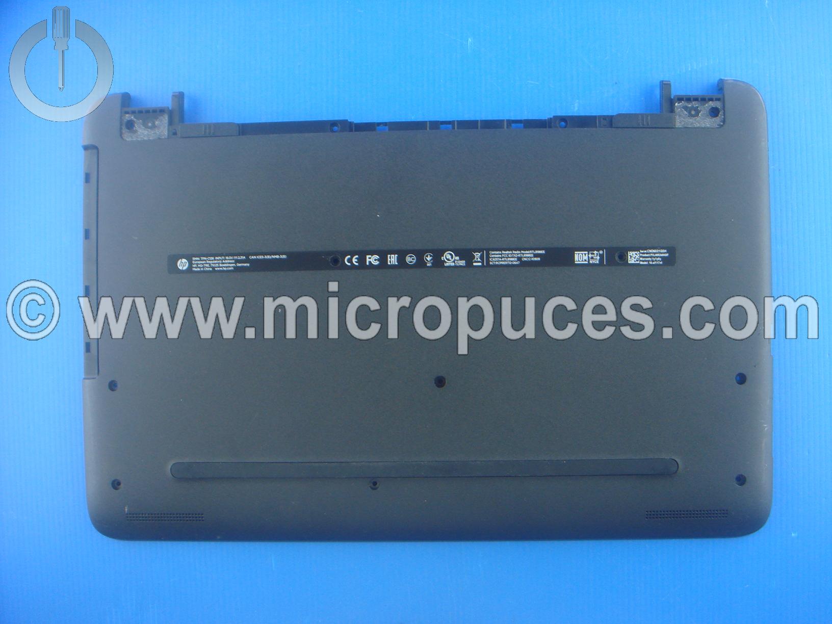 Plasturgie de dessous pour HP Pavilion 15-ay 15-af