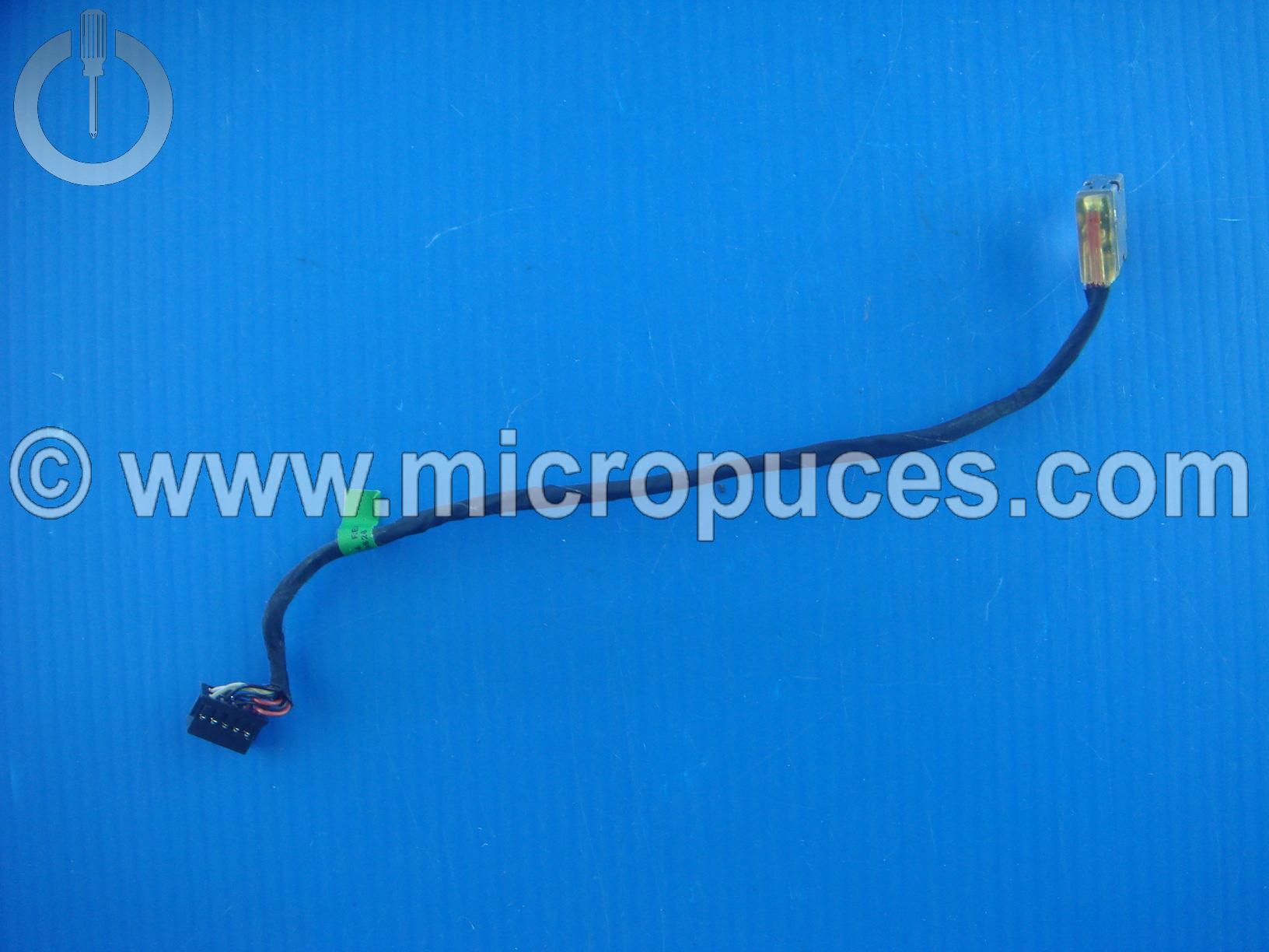 Cable alimentation 10 pin pour carte mre de HP Envy17-Jxxx