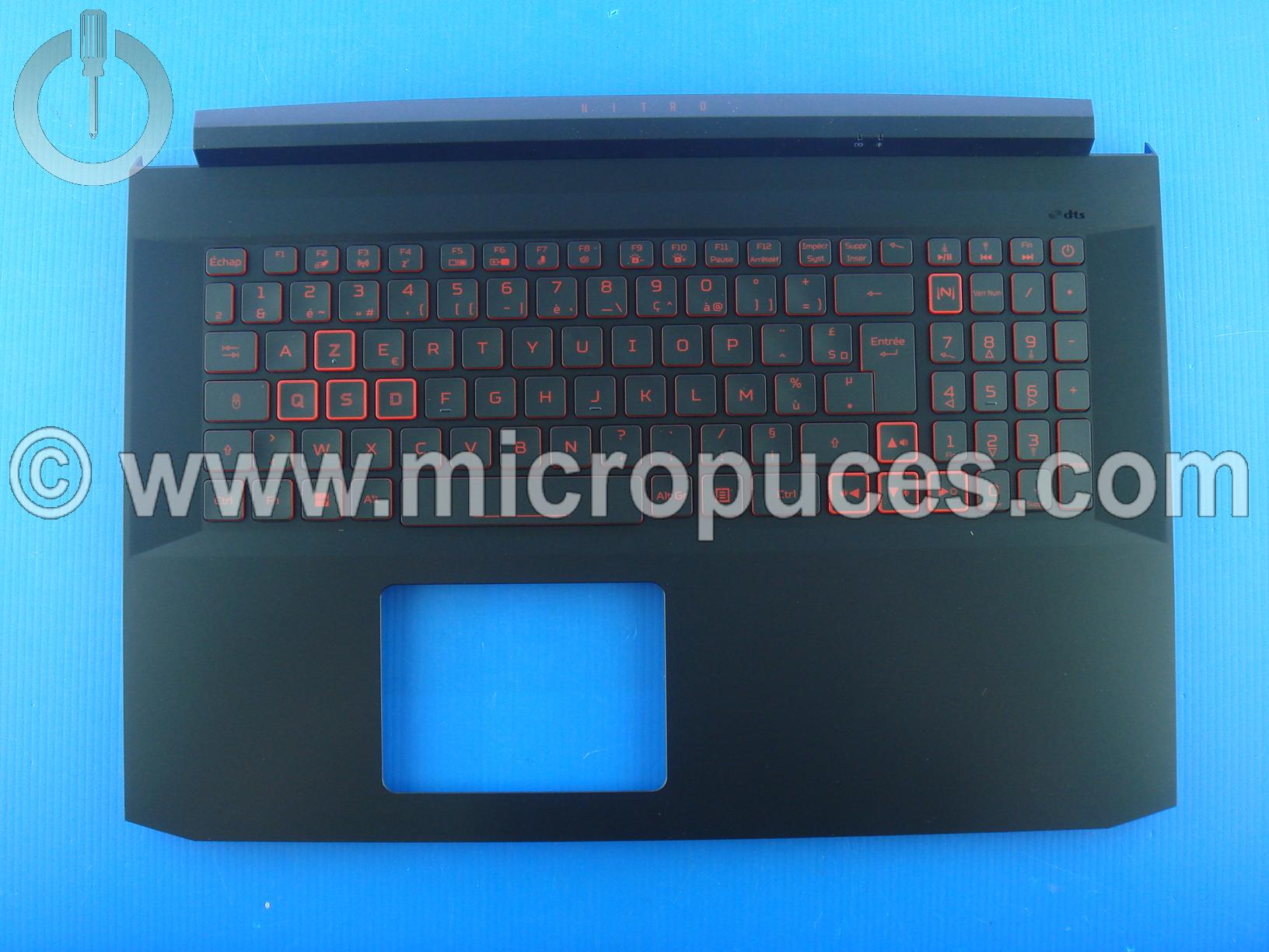 Clavier + plasturgie de dessus pour ACER AN517-41 ou AN517-54