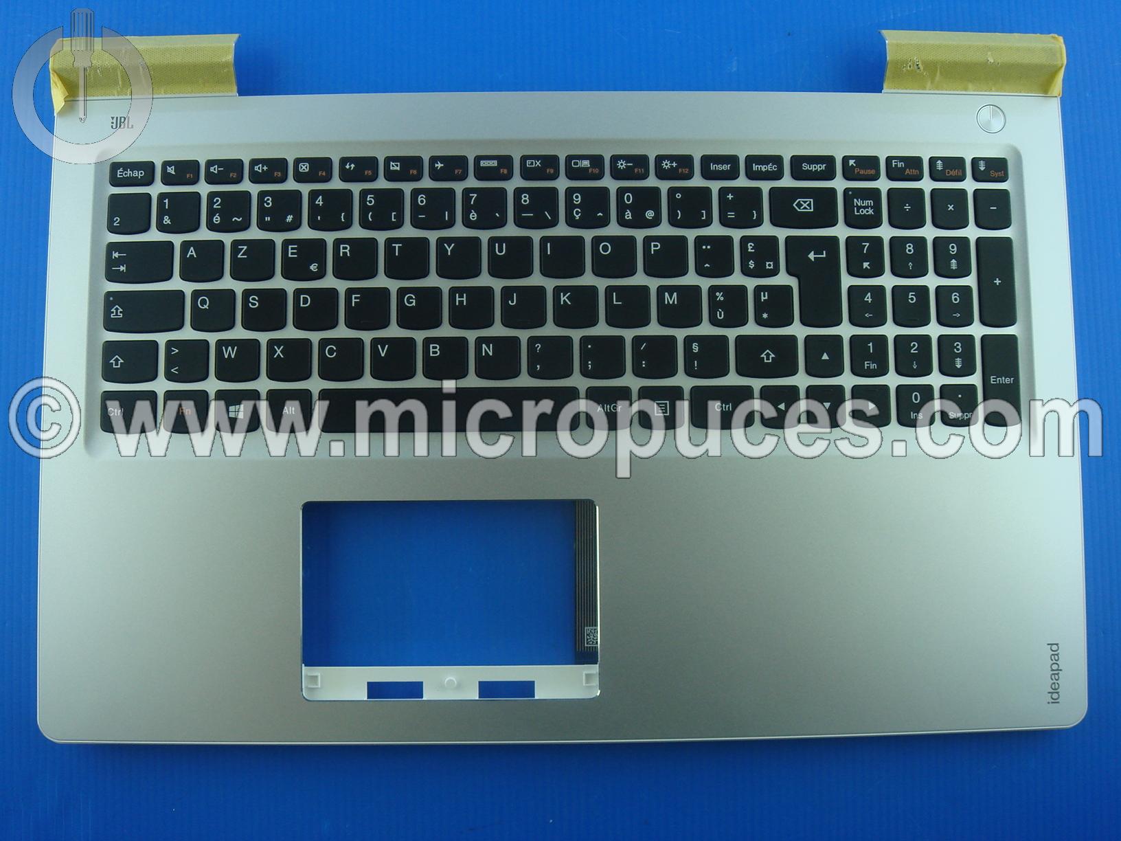 Clavier + Top cover AZERTY pour LENOVO Ideapad 700-15 silver