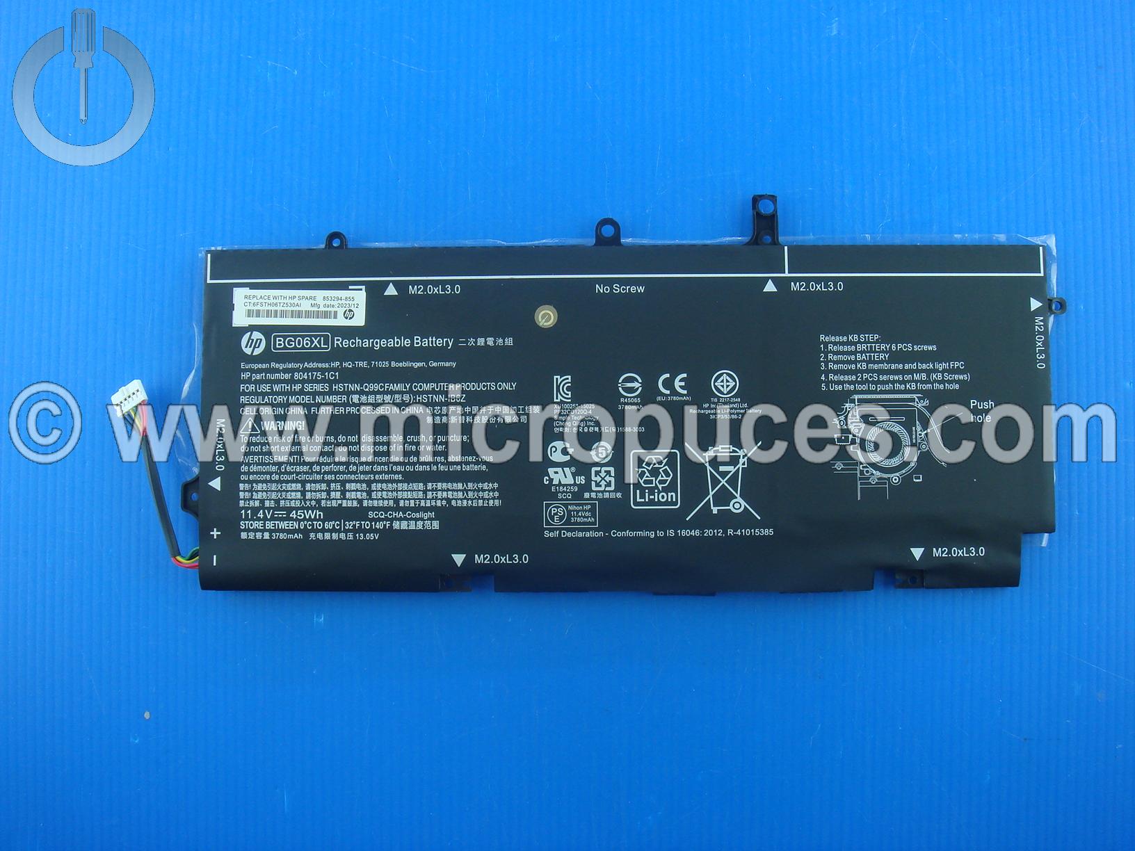 Batterie d'origine HP pour Elitebook 1040 G3