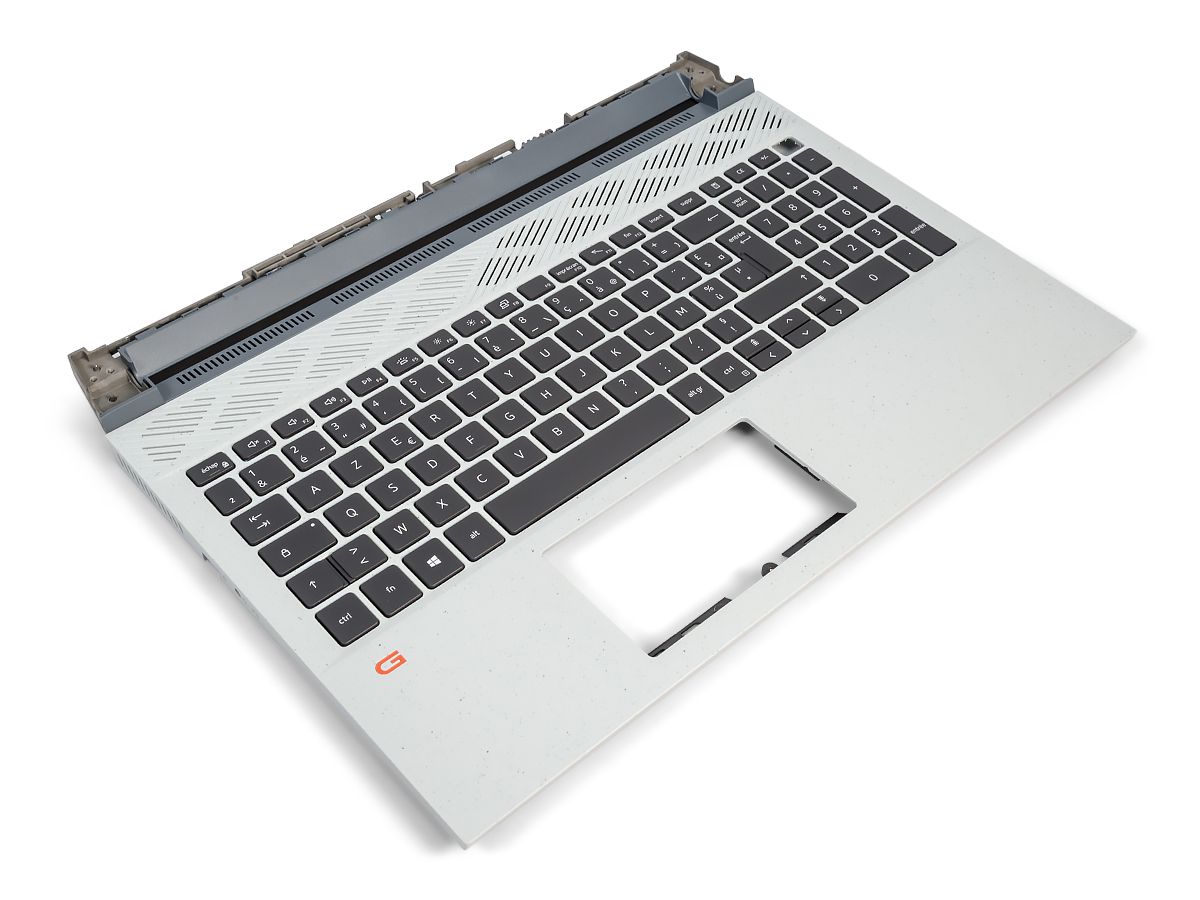 Clavier + plasturgie de dessus gris silver pour DELL G15 5510 5511 et 5515