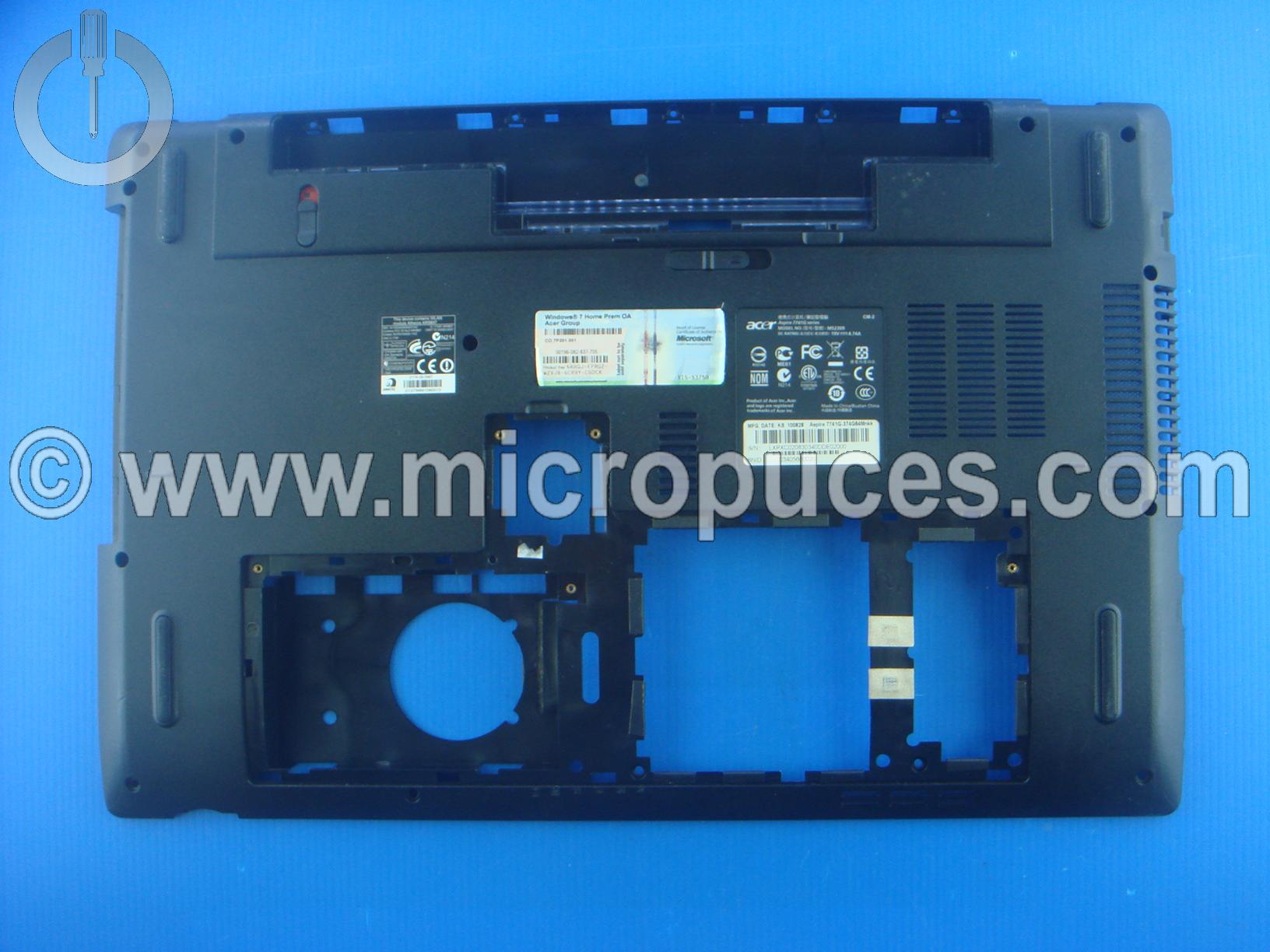 Plasturgie de dessous ACER Aspire 7741