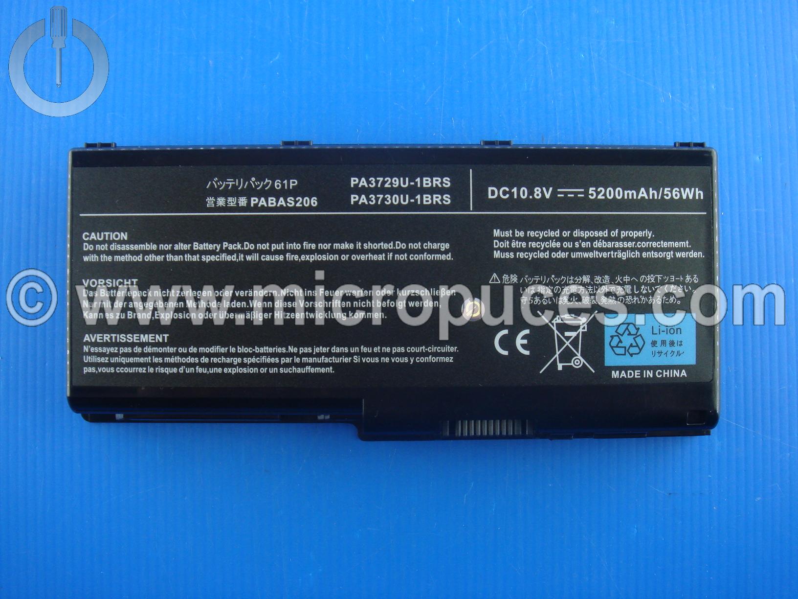 Batterie NEUVE pour TOSHIBA Satellite P500