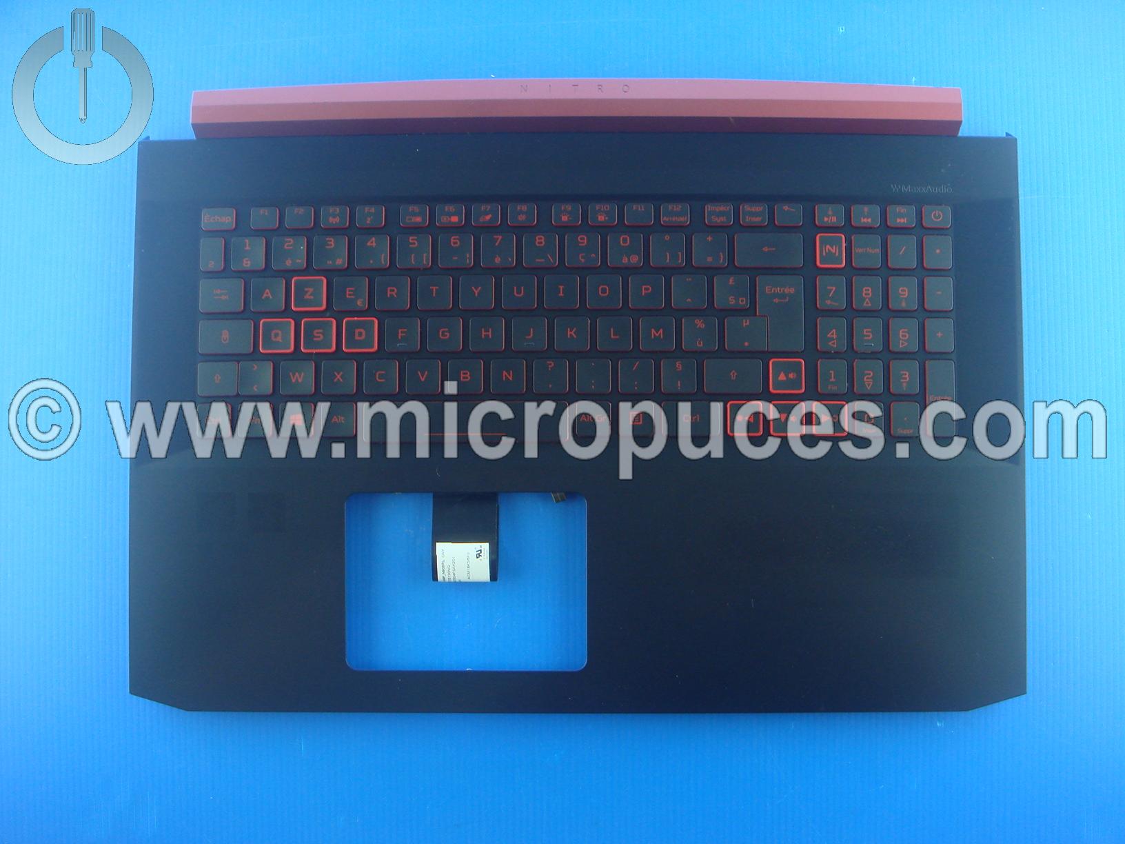 Clavier + plasturgie de dessus pour NITRO AN517-51 ( 1050 /1650 )