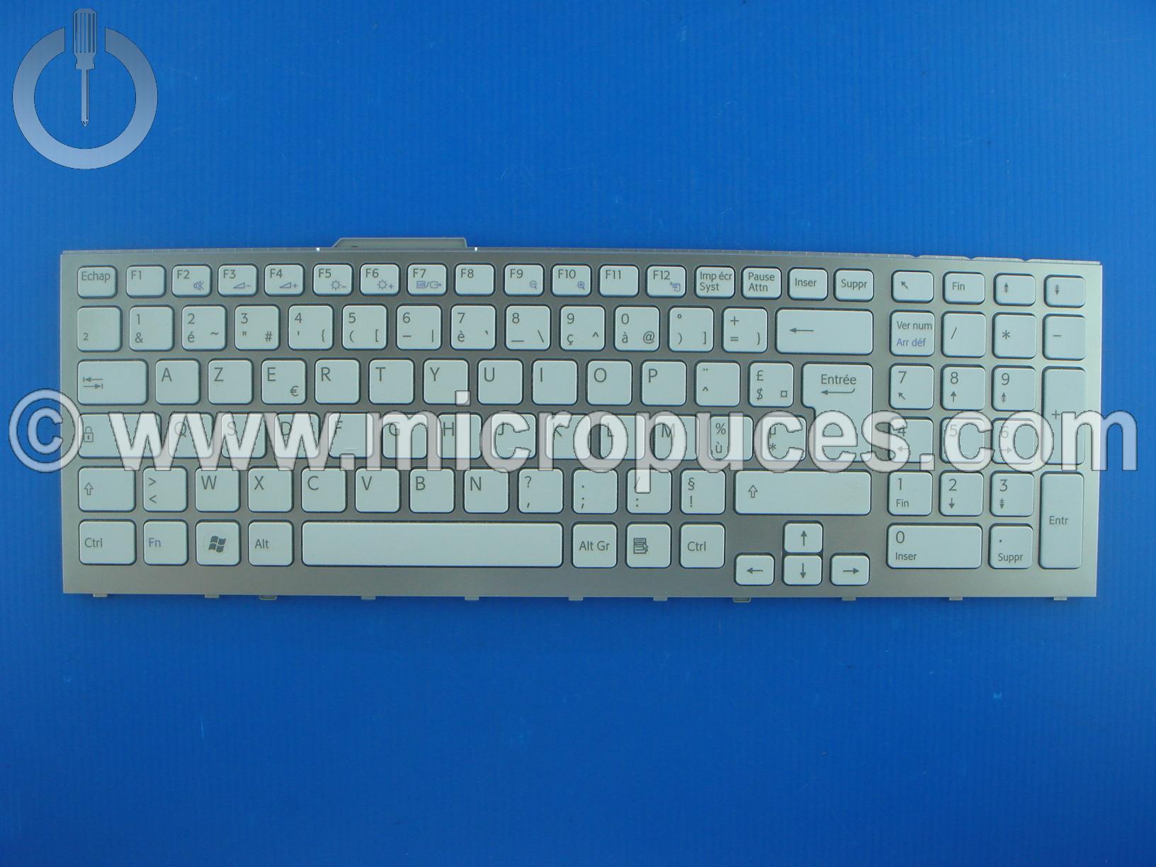 Clavier AZERTY pour SONY VPCF11 VPCF12