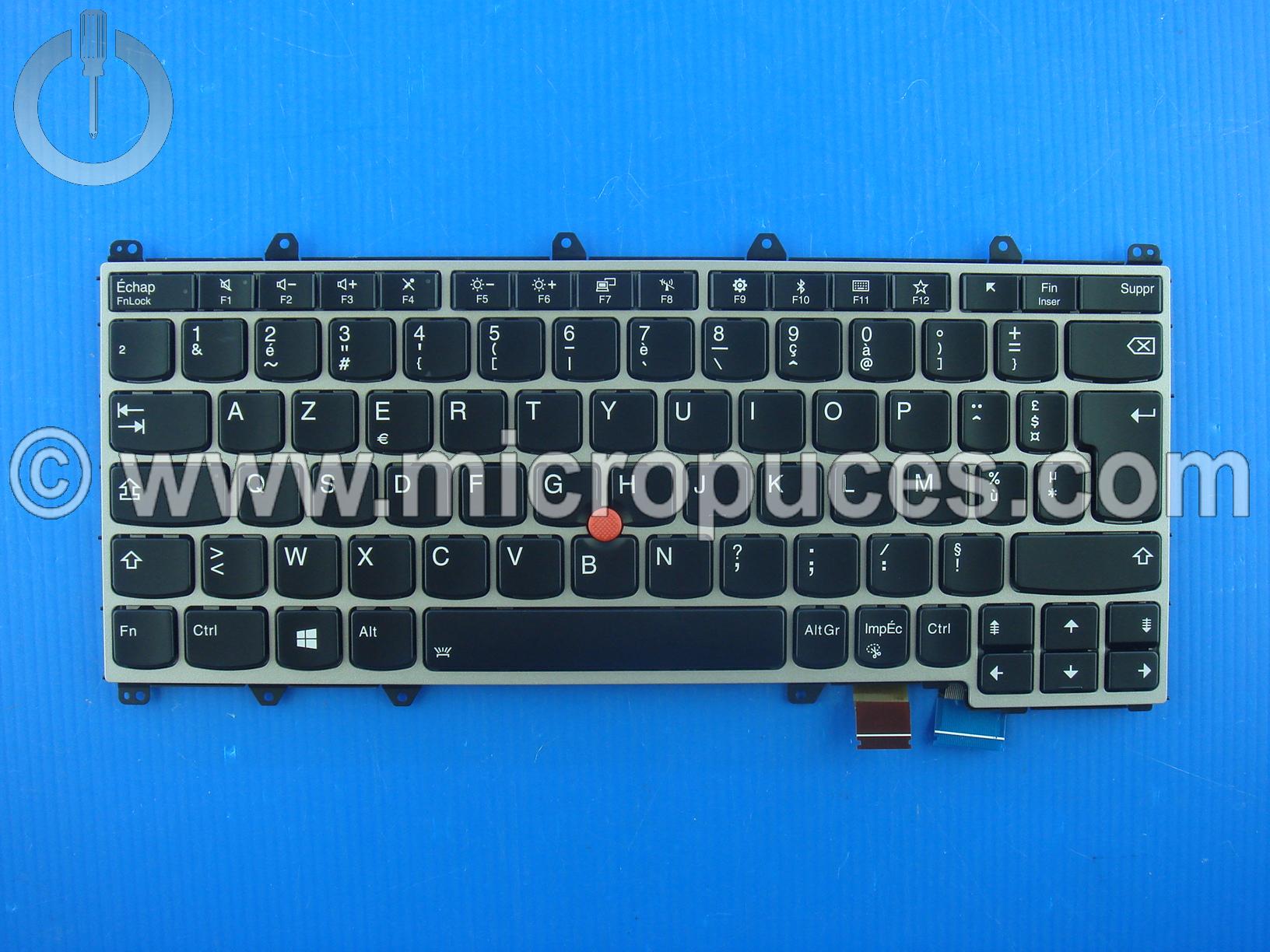 Clavier AZERTY pour LENOVO Thinkpad Yoga 370