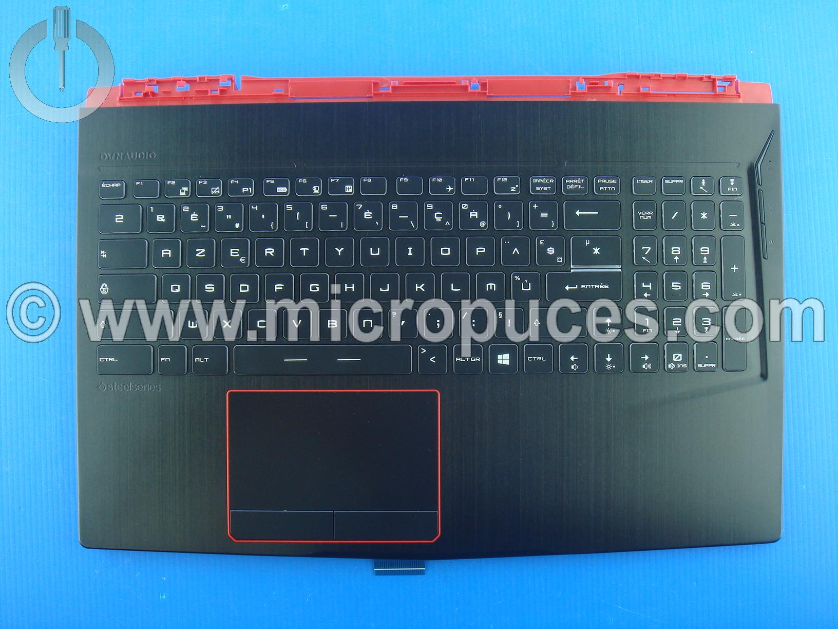 Clavier + plasturgie pour MSI GE63 Raider