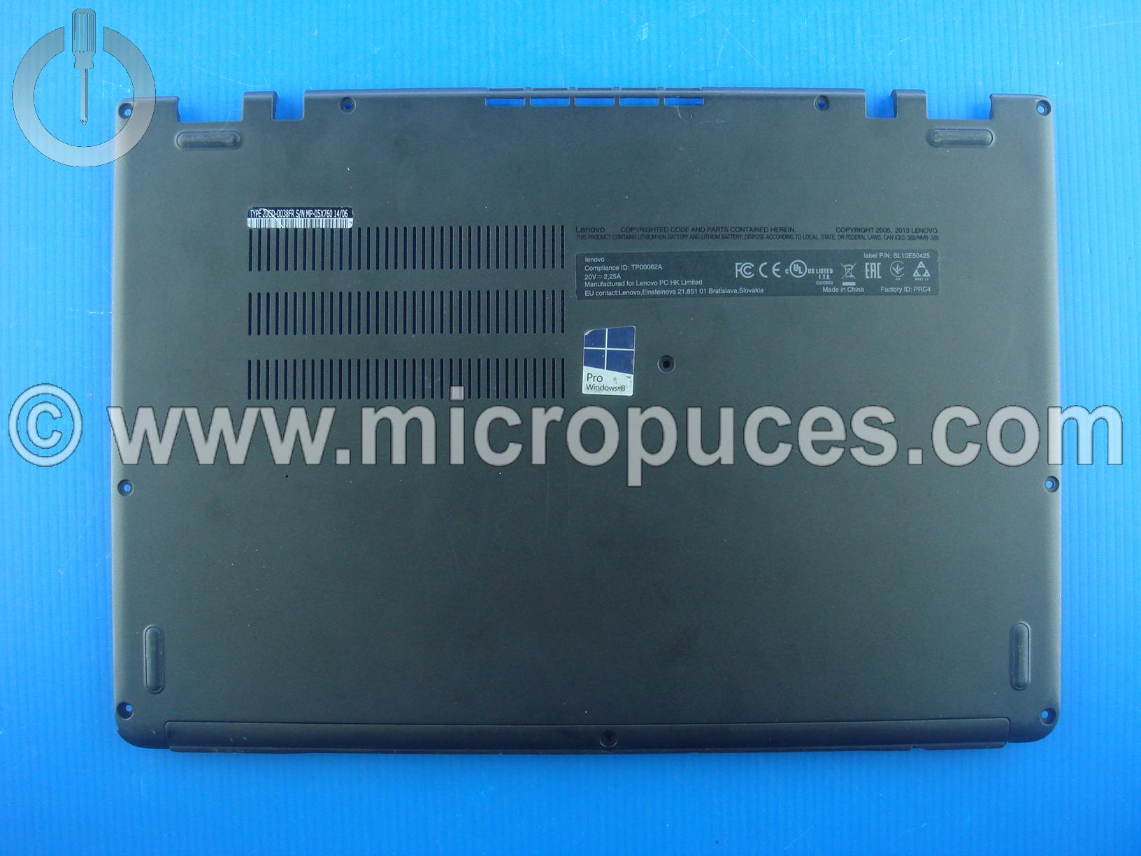 Plasturgie de dessous pour LENOVO Yoga 20