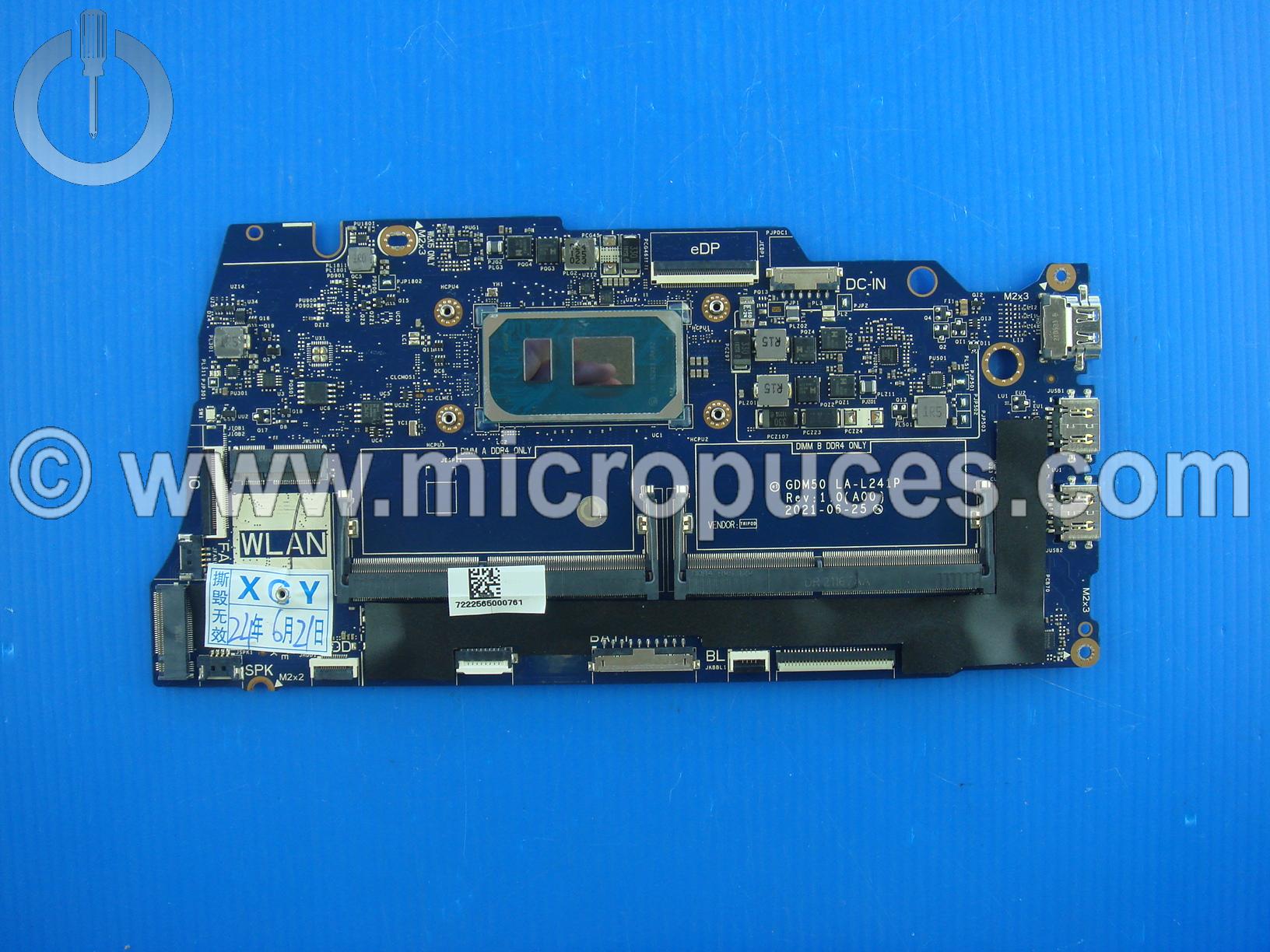 Carte mère I7-1165G7 Inspiron 15 3511 version A