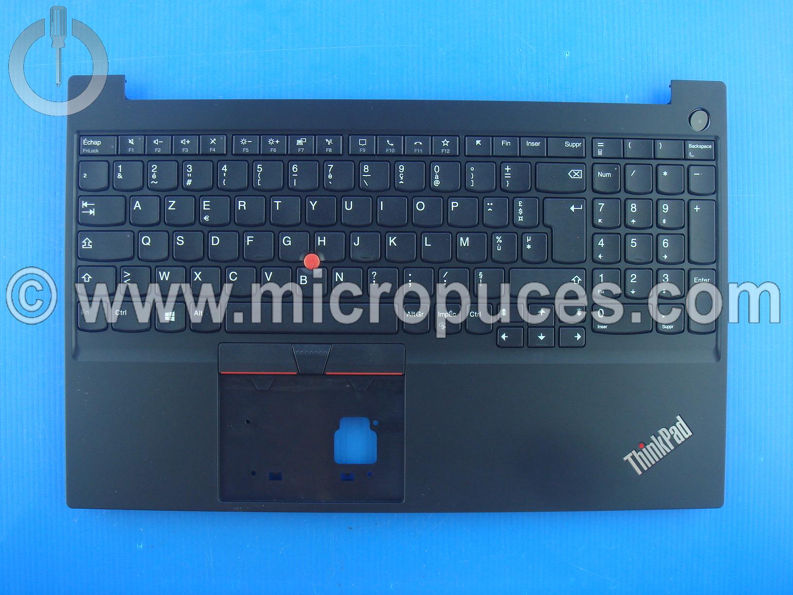 Clavier AZERTY + plasturgie de dessus pour Thinkpad E15 Gen 4