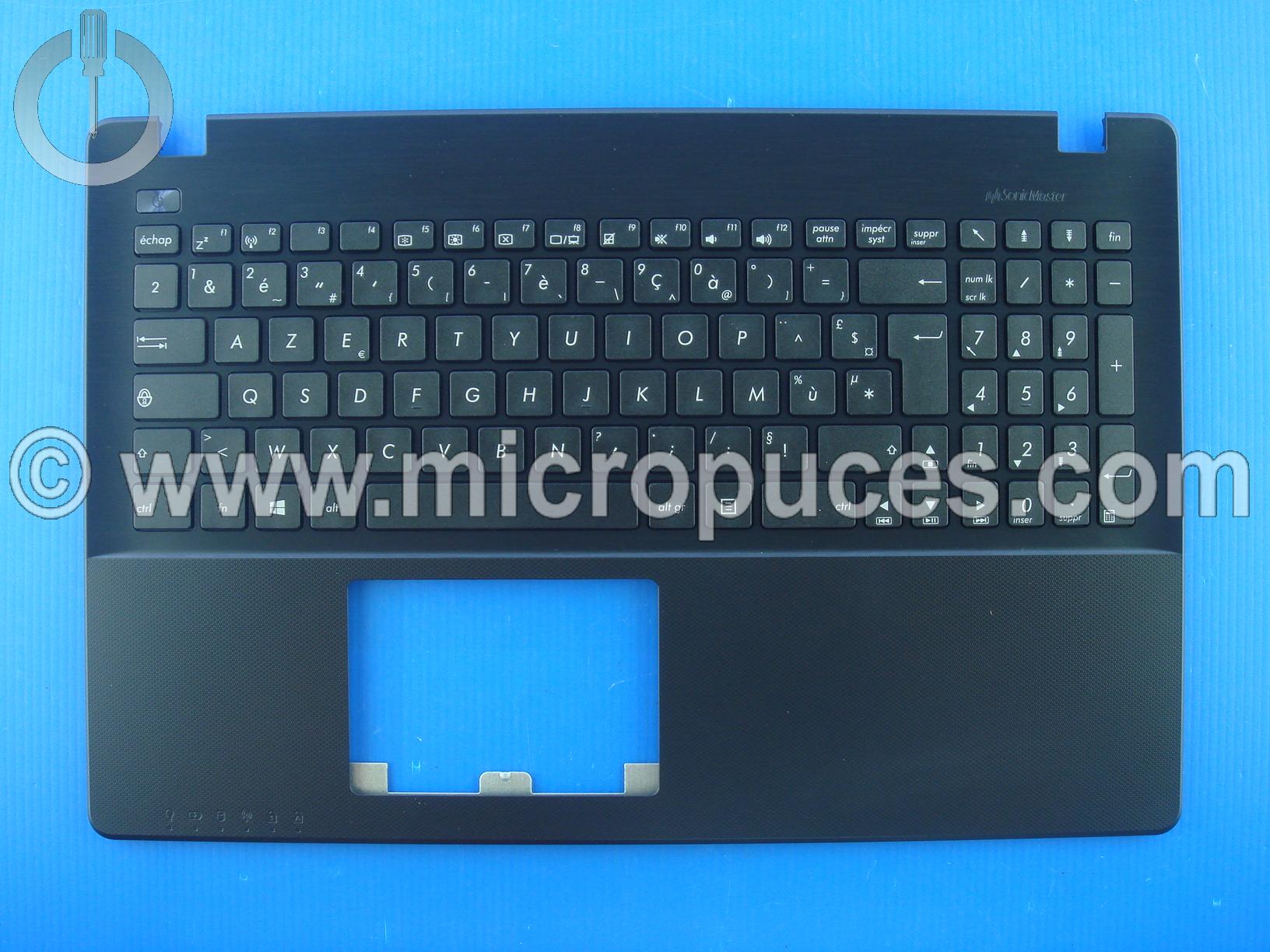 Clavier AZERTY + plasturgie noire pour ASUS P550