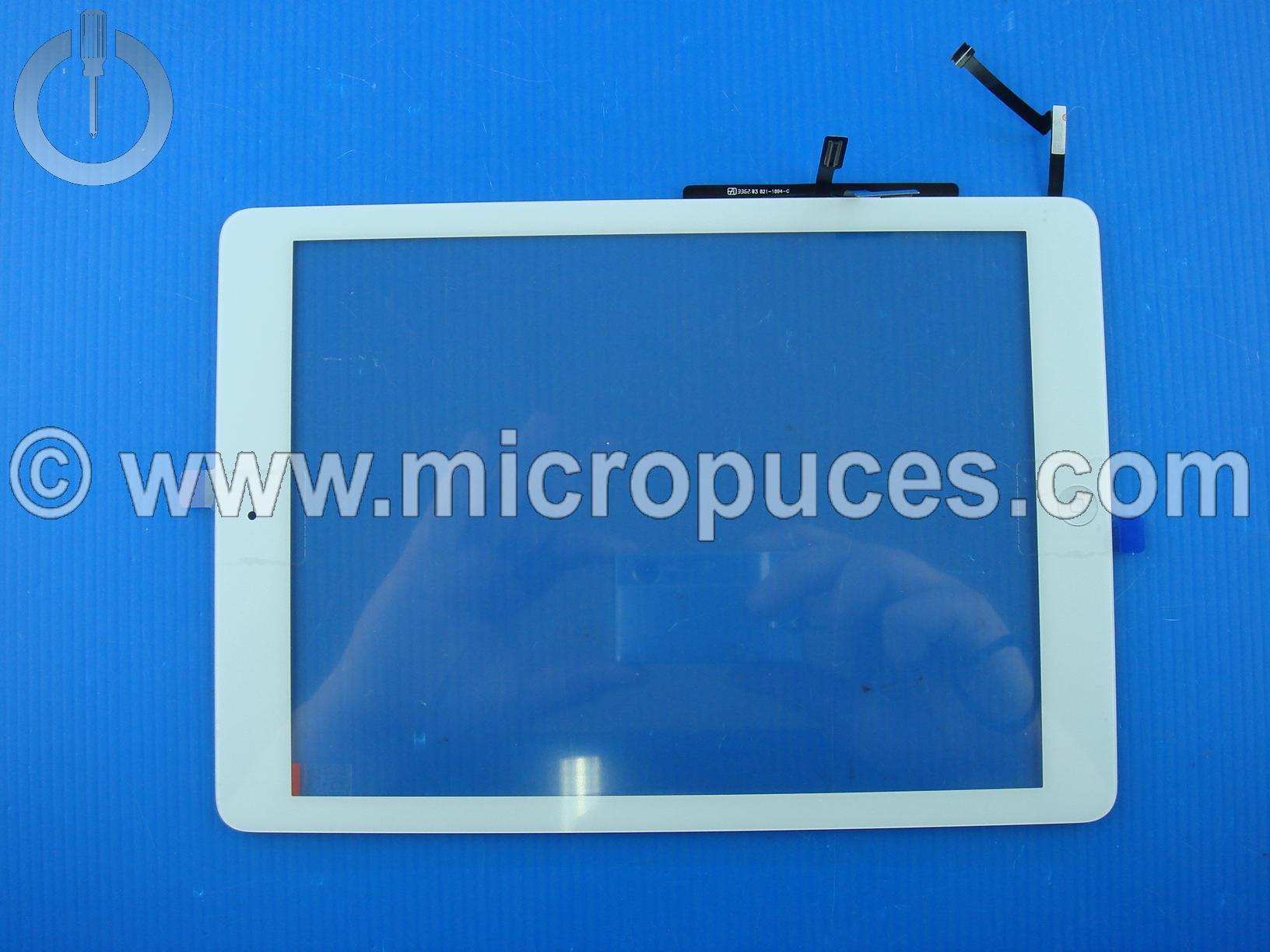 Vitre tactile blanche pour iPad 5