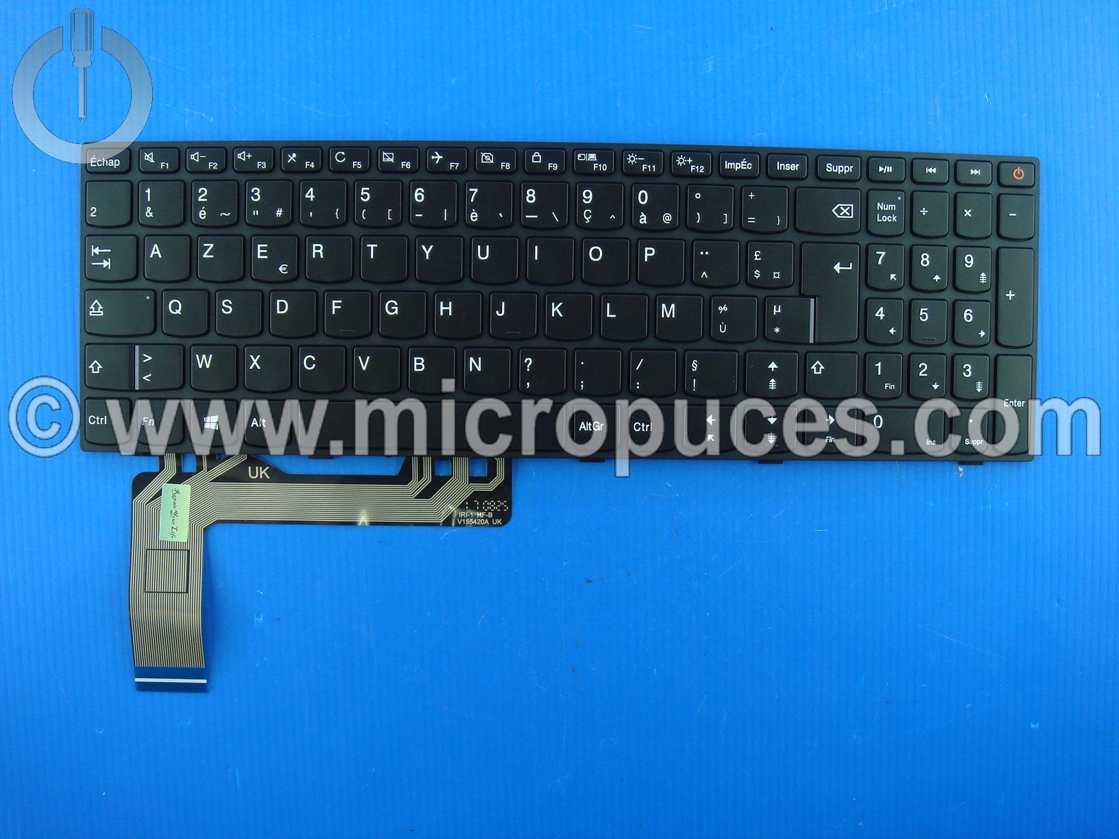 Clavier AZERTY pour Lenovo Ideapad 110-15ISK