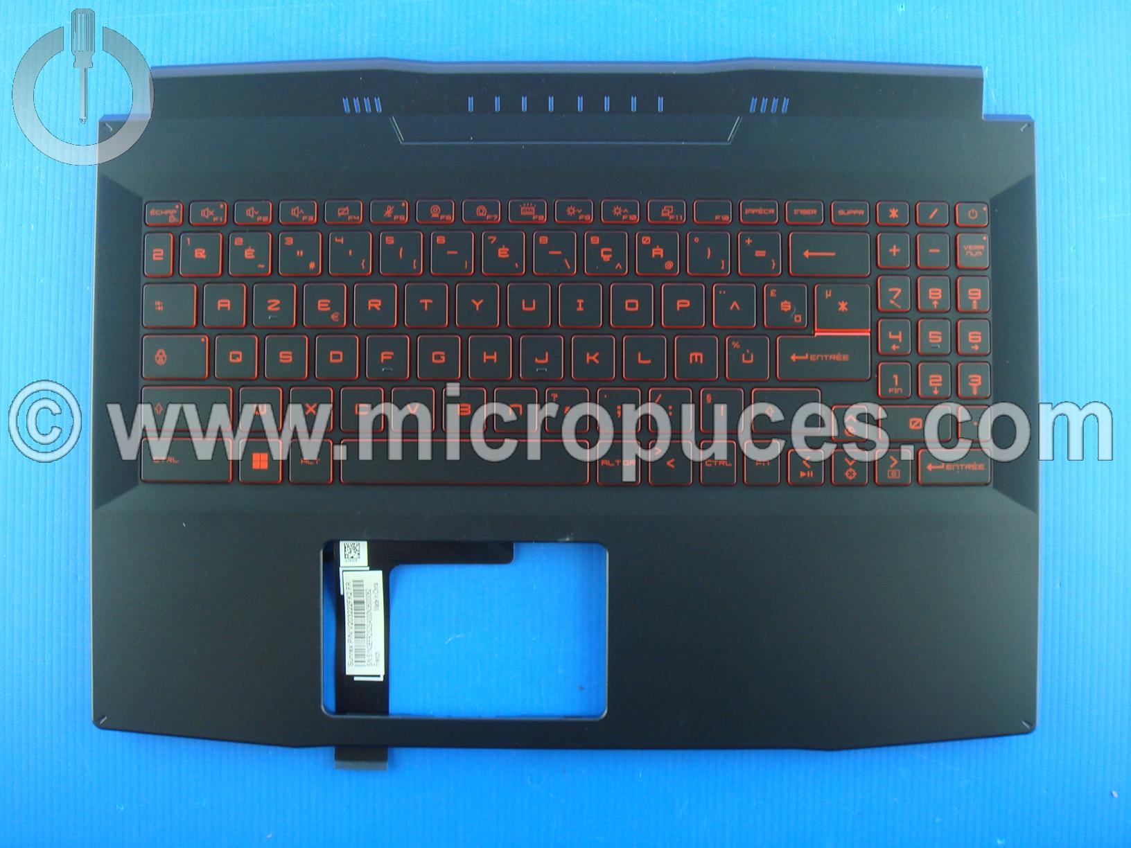 Clavier + plasturgie pour MSI Katana GF66 11UC