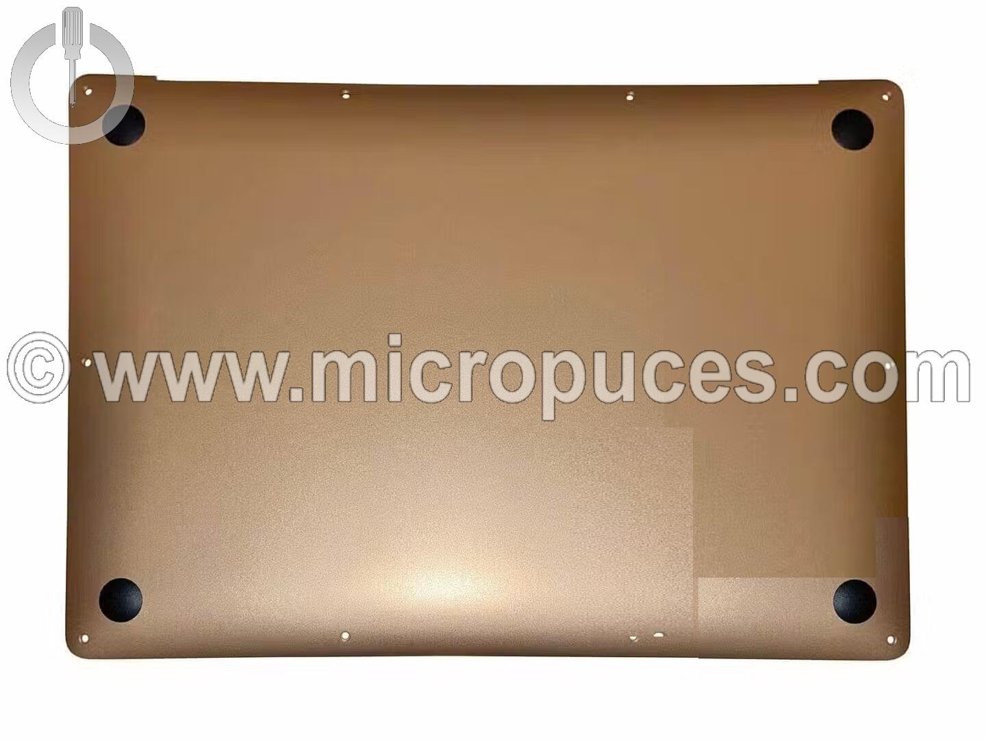 Plasturgie de dessous or pour MacBook Air 13″ M1 A2337 (2020)