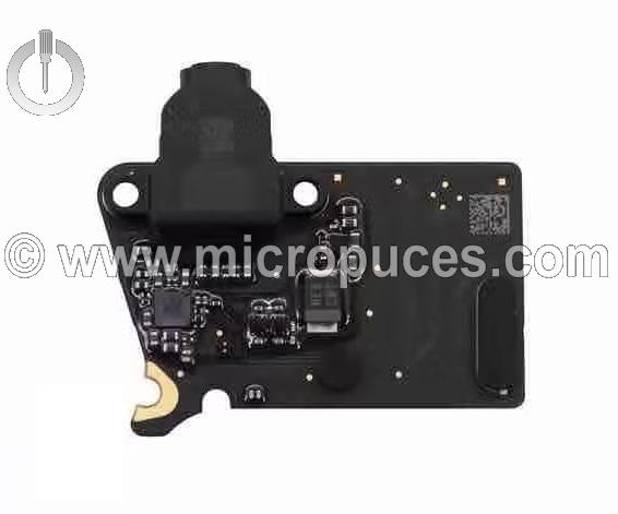 Carte fille Jack audio noir pour MacBook Air Retina 13″ A2337 M1 (2020)