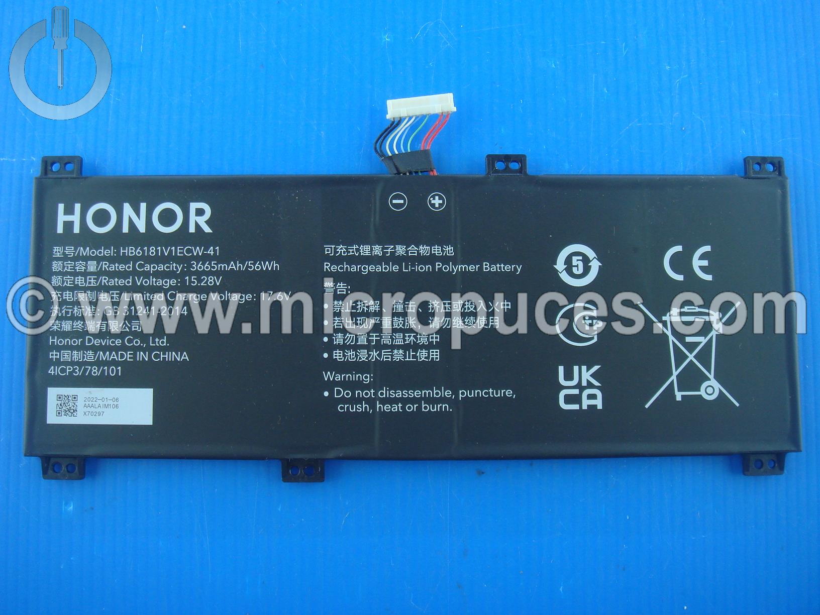 Batterie d'origine pour Honor MagicBook