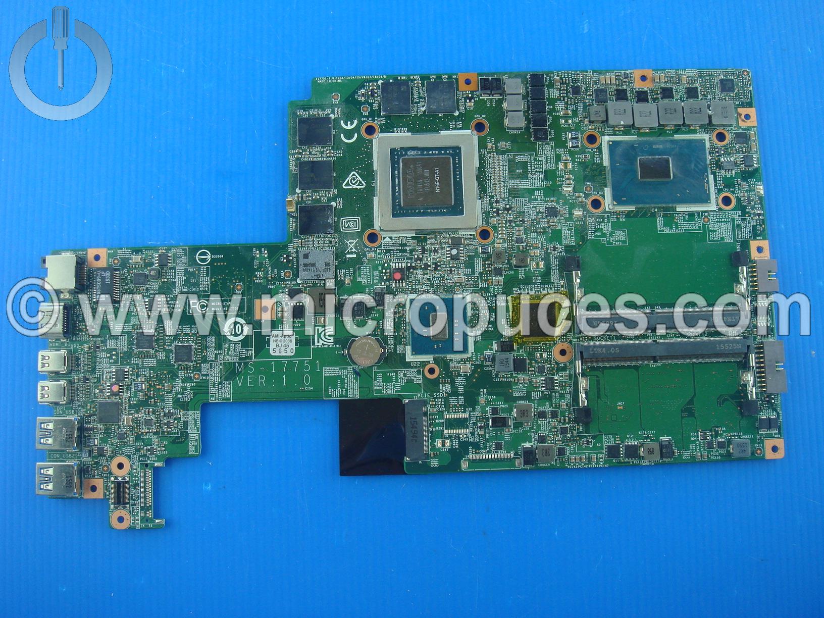 Carte mre pour TERRA Mobile 1970 ou MSI GS70 ( MS1775A )