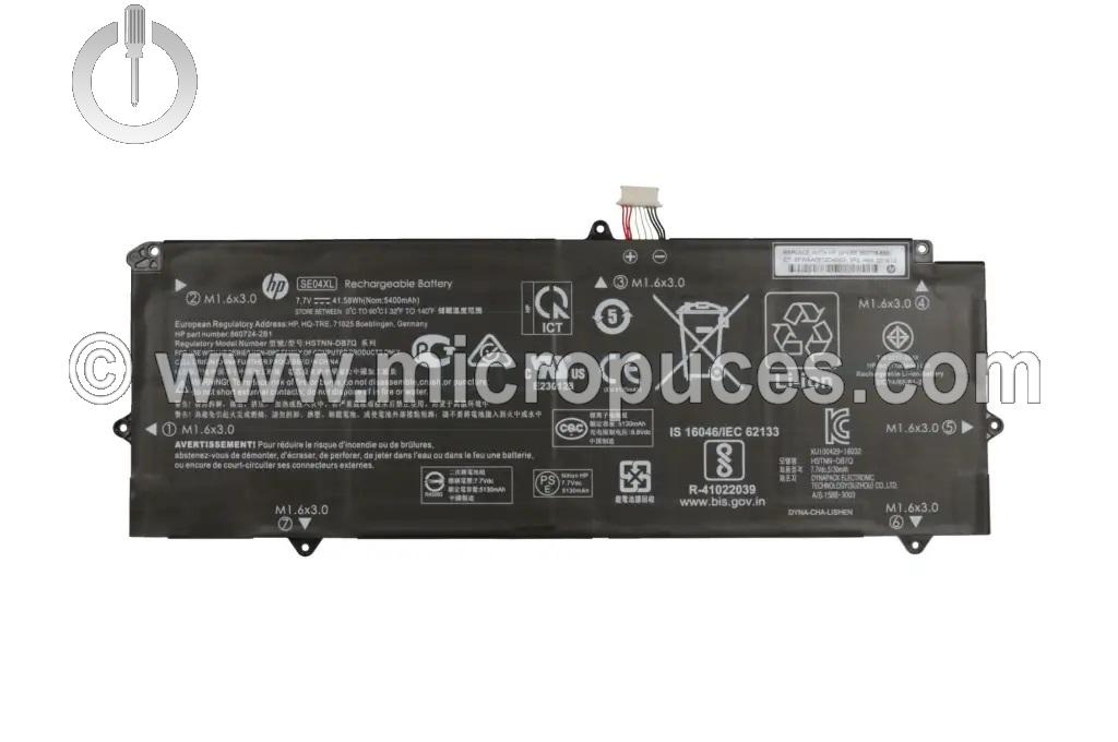 Batterie pour HP Pro x2 612 G2