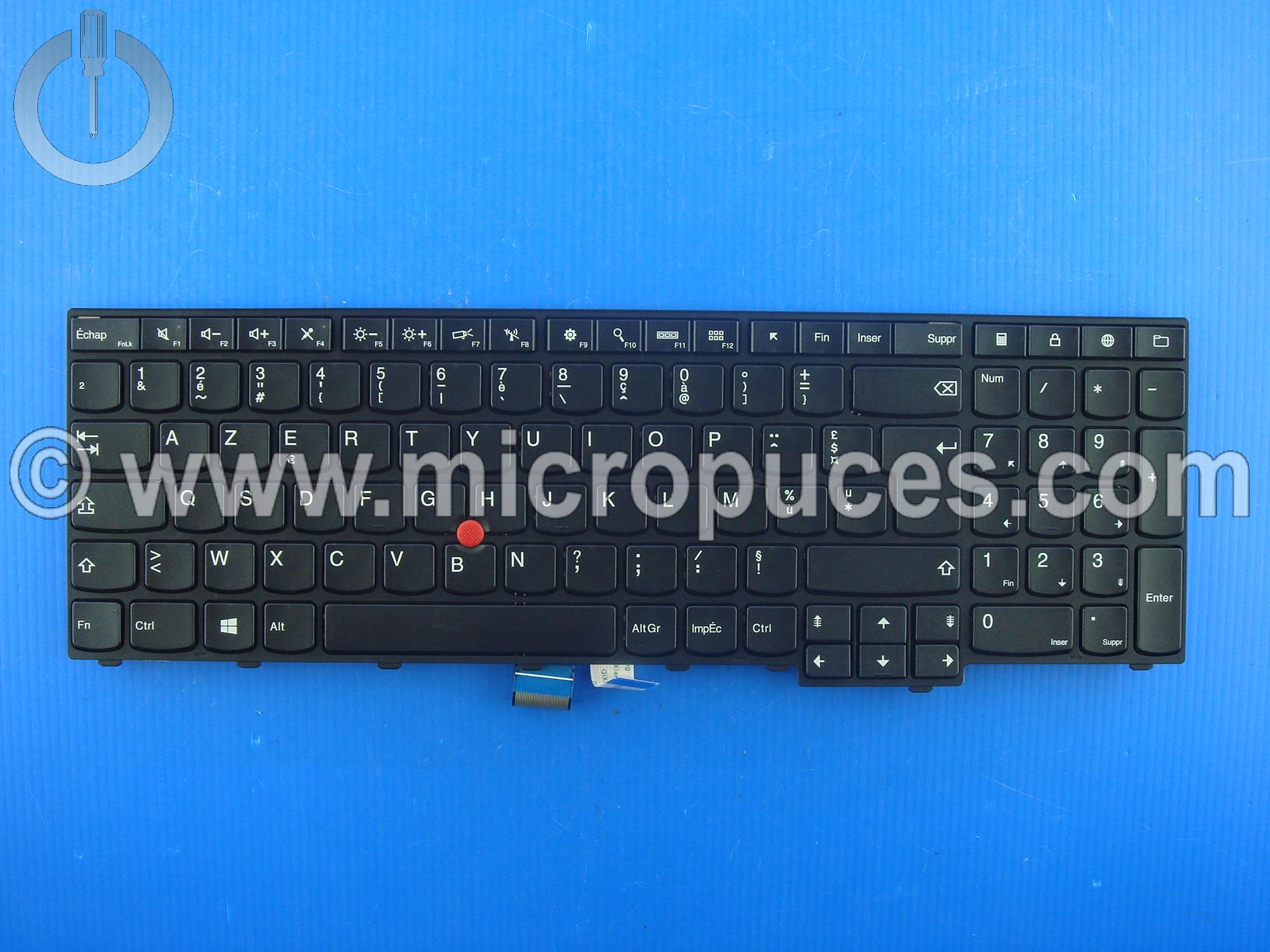 Clavier NEUF AZERTY pour LENOVO L540 E540 E531 (version non rtro claire)