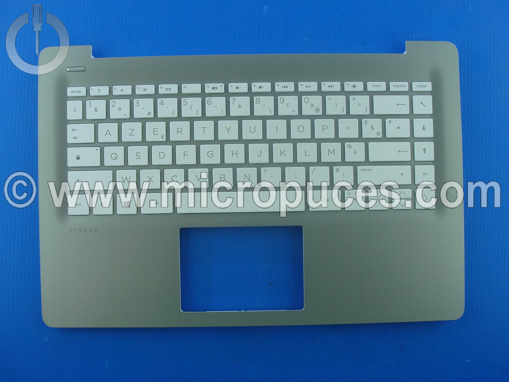 Clavier + plasturgie du dessus pour HP Stream 14-DS 14-CB 14-AX