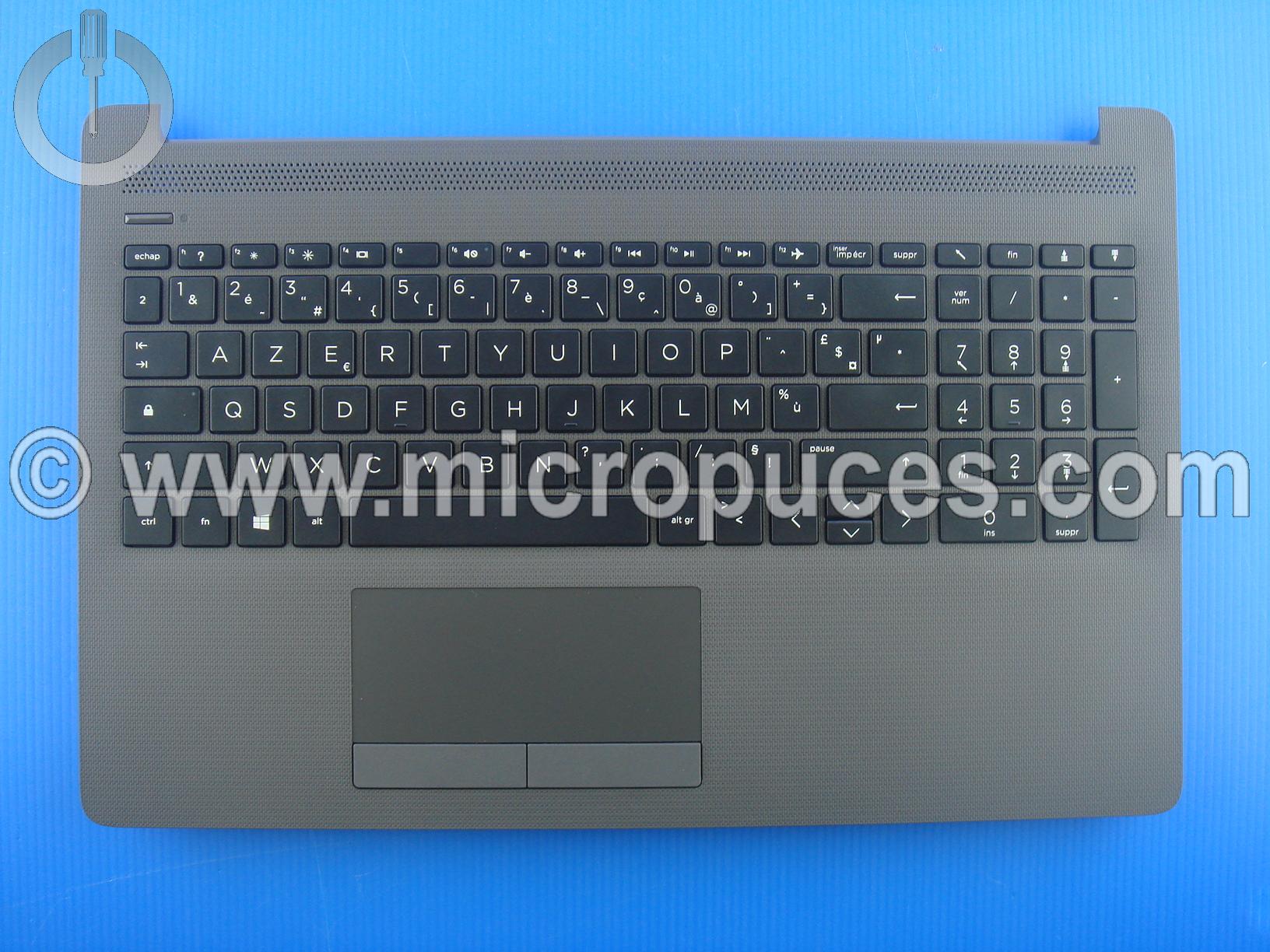 Clavier + plasturgie de dessus noire pour HP 250 G7 255 G7