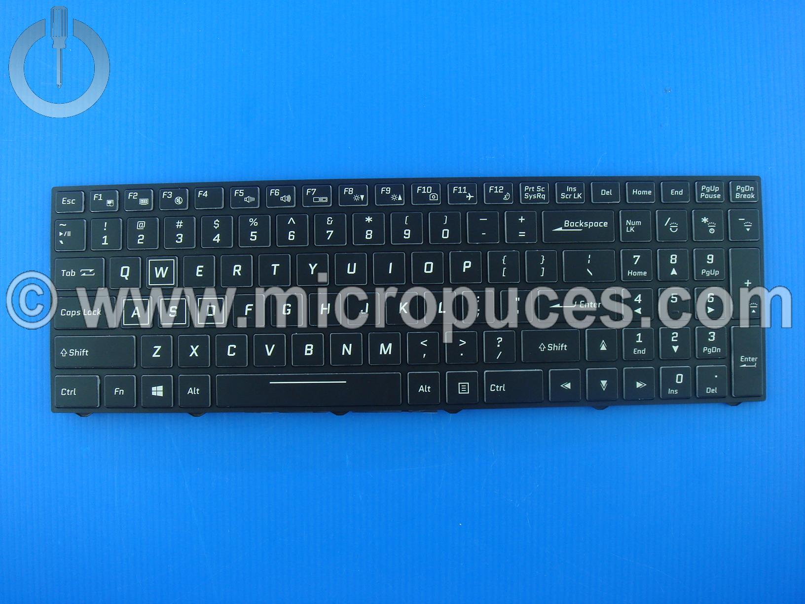 Clavier AZERTY pour CLEVO N850 P950 N950