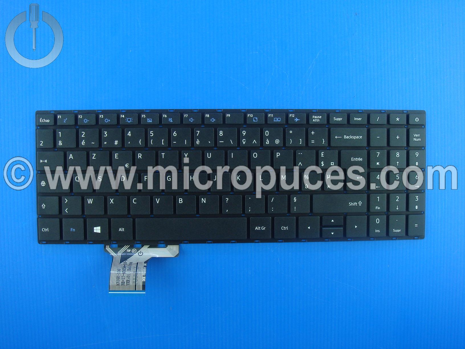 Clavier AZERTY pour TOSHIBA Satellite C50-H C50-G