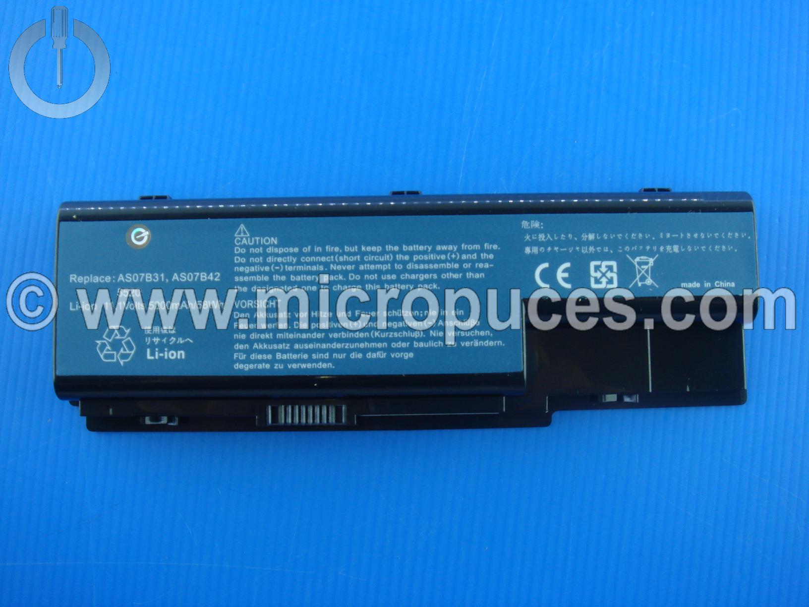 Batterie de remplacement AS07B31, AS07B41, AS07B51